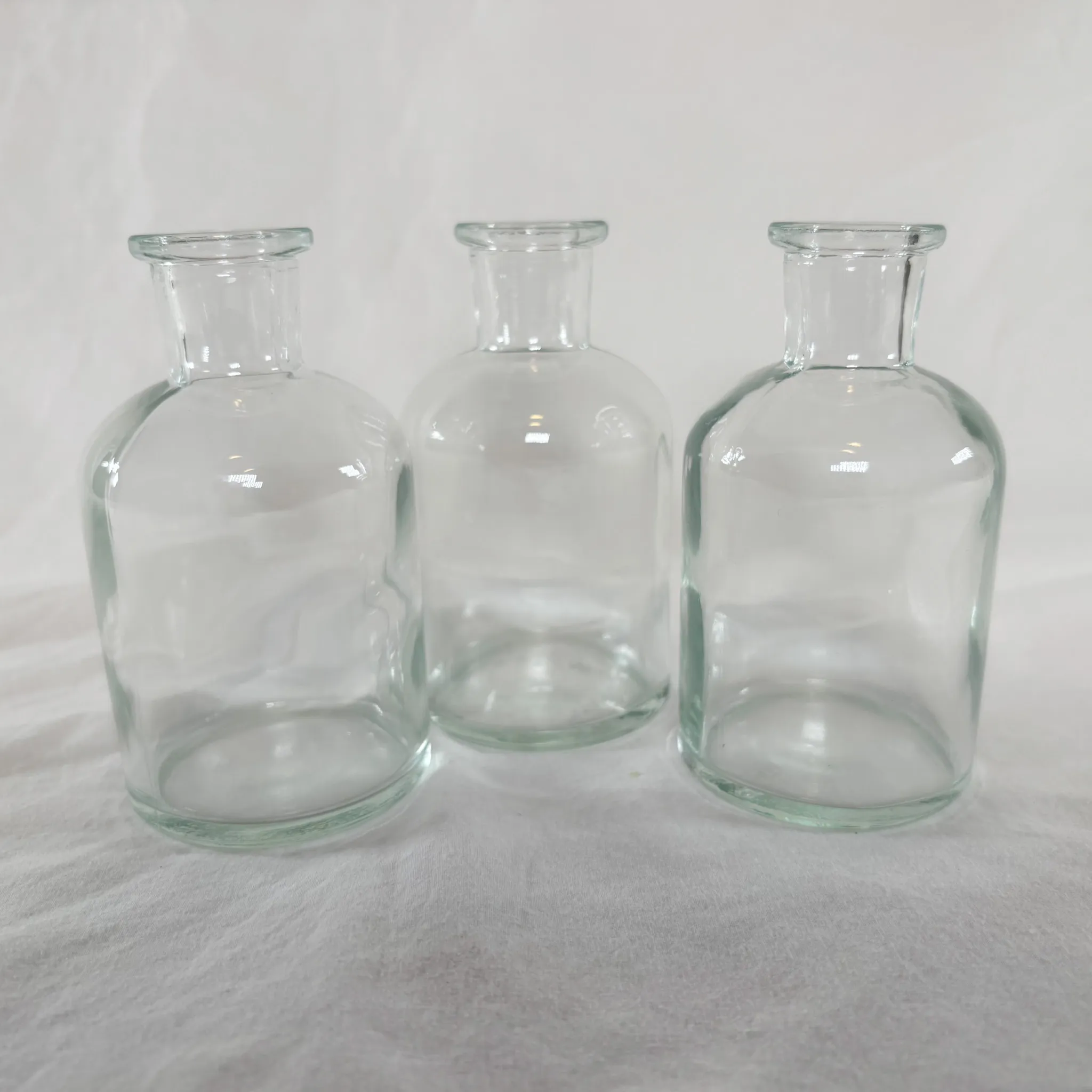 Apothecary Style Glass Bud Vases