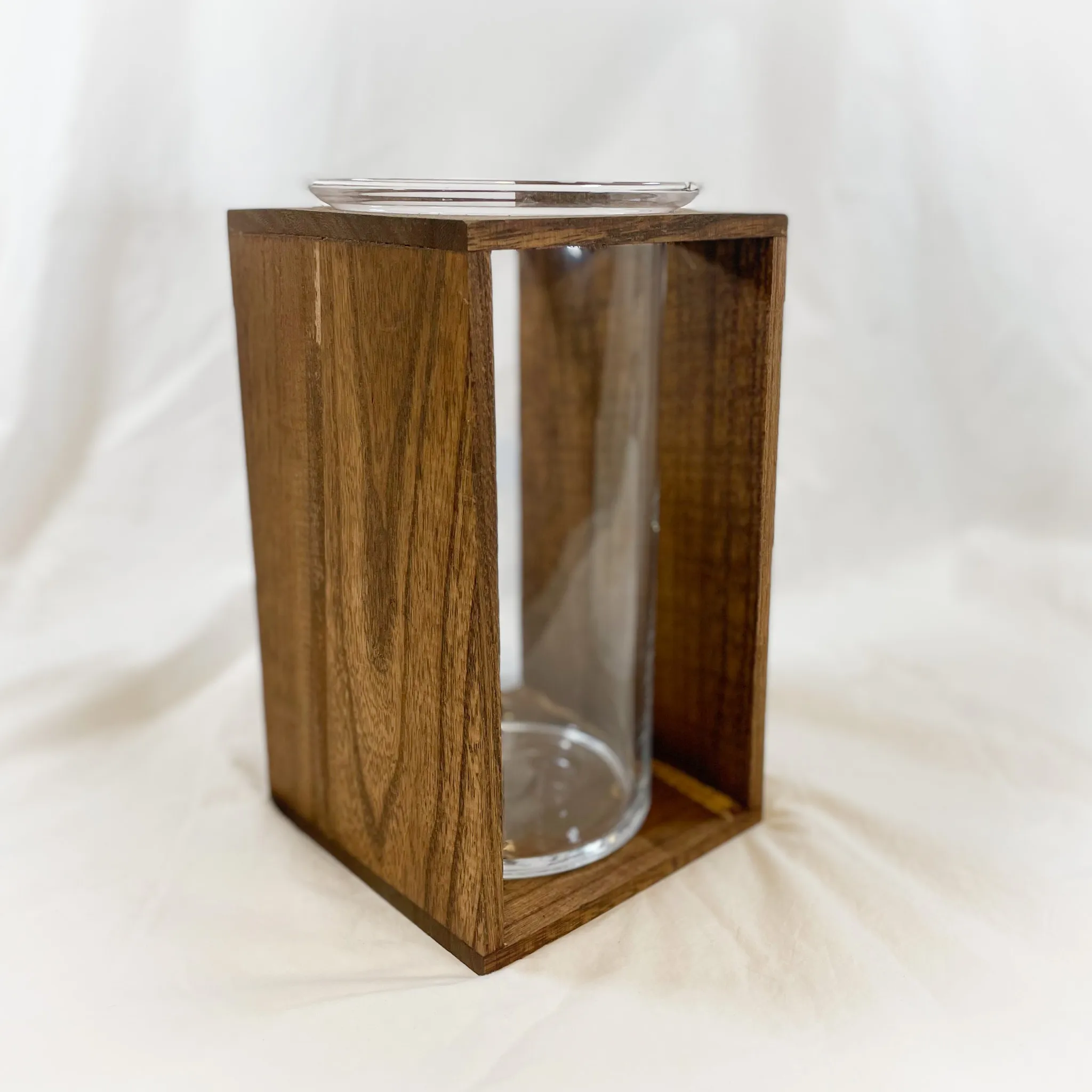 Wood Hurricane Lantern