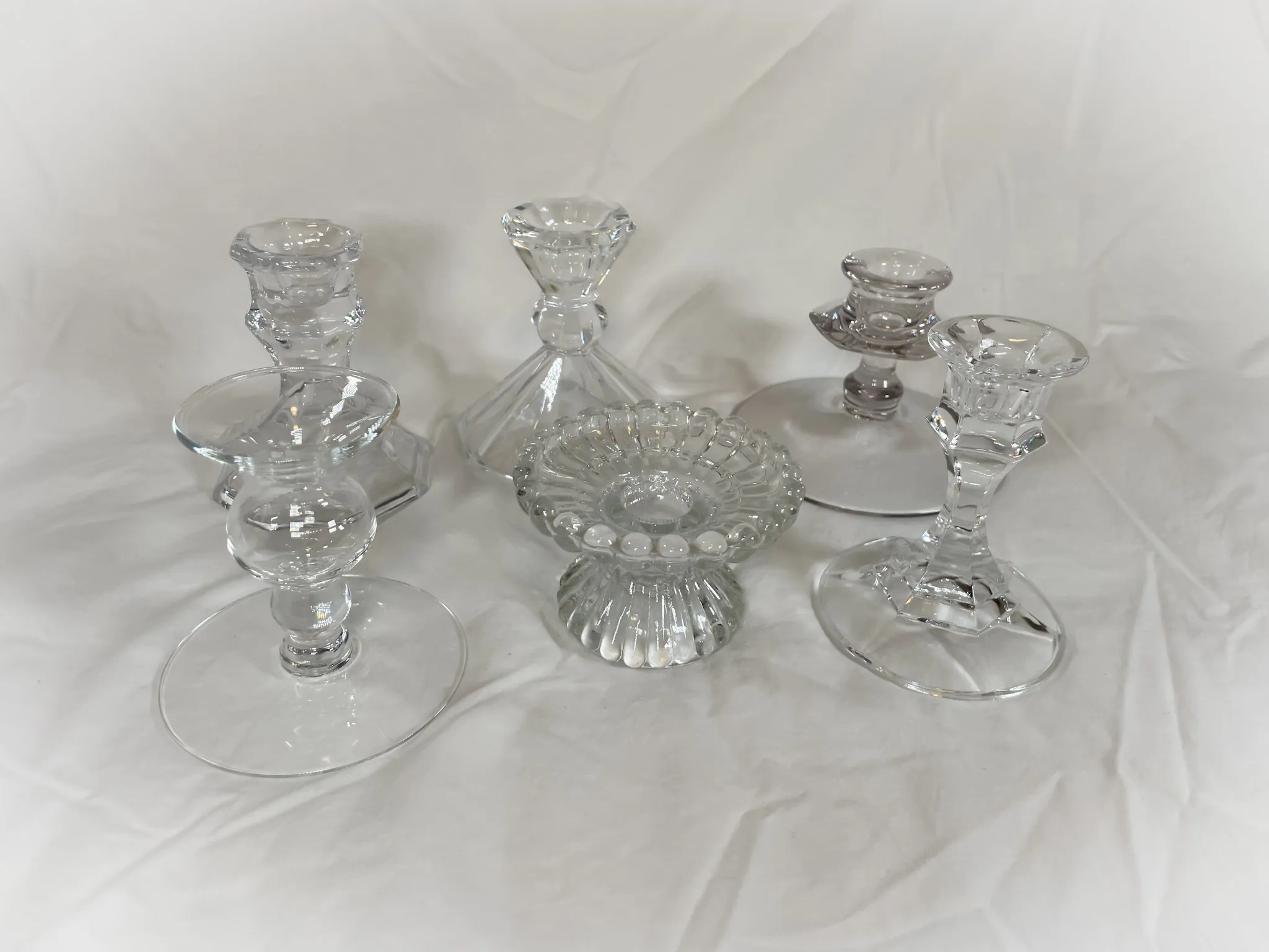 Crystal Candlesticks