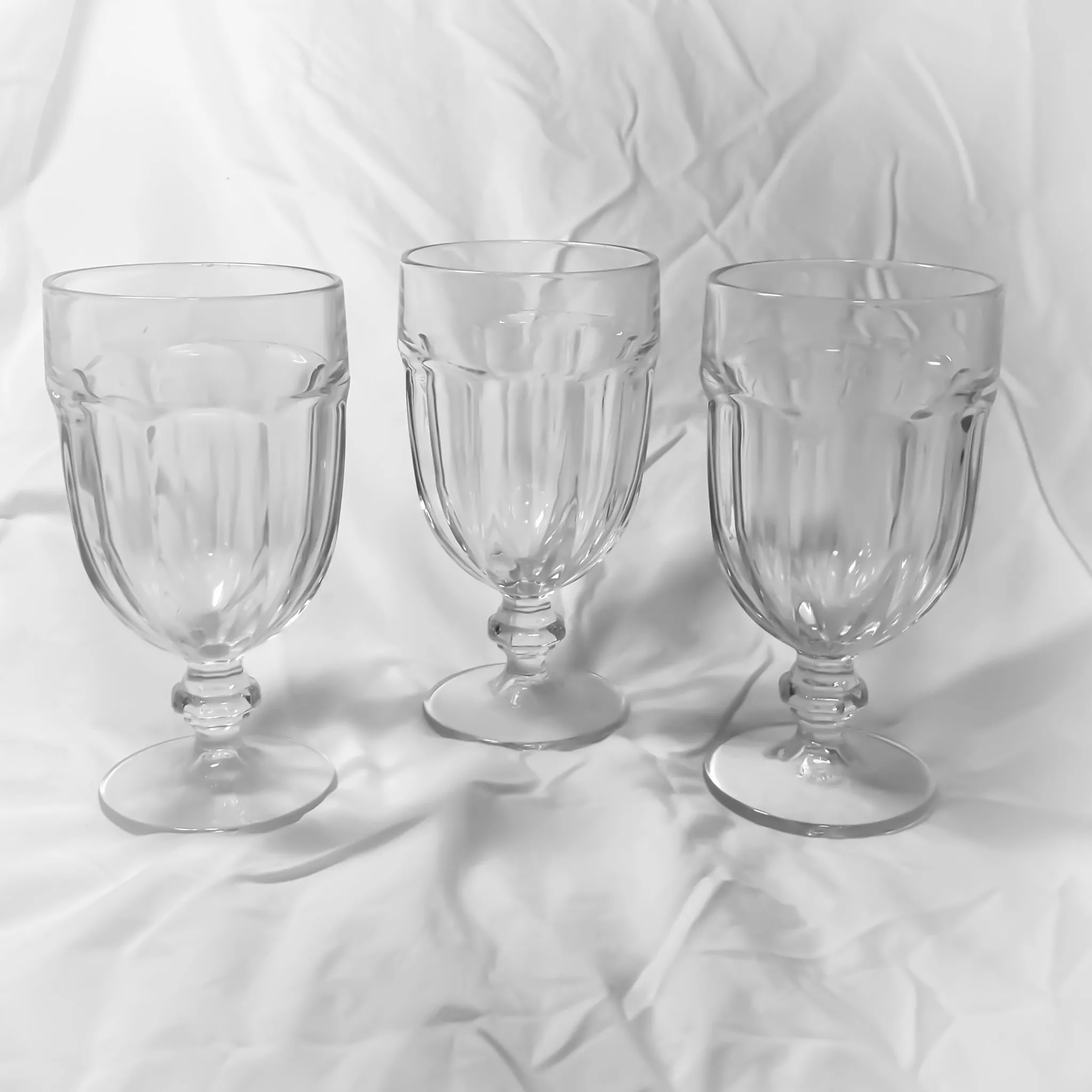Large Clear Goblet