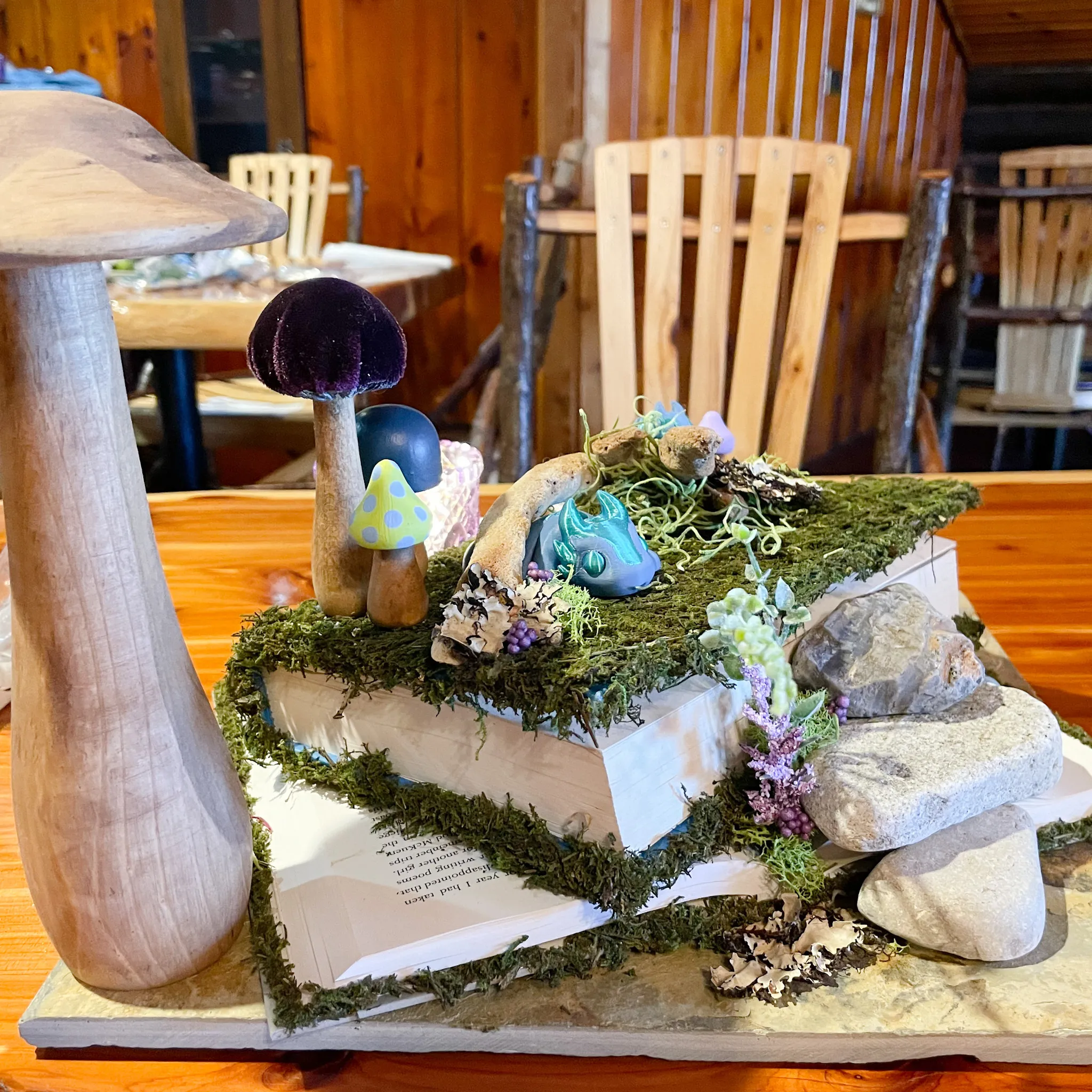 Enchanted Books Table Design