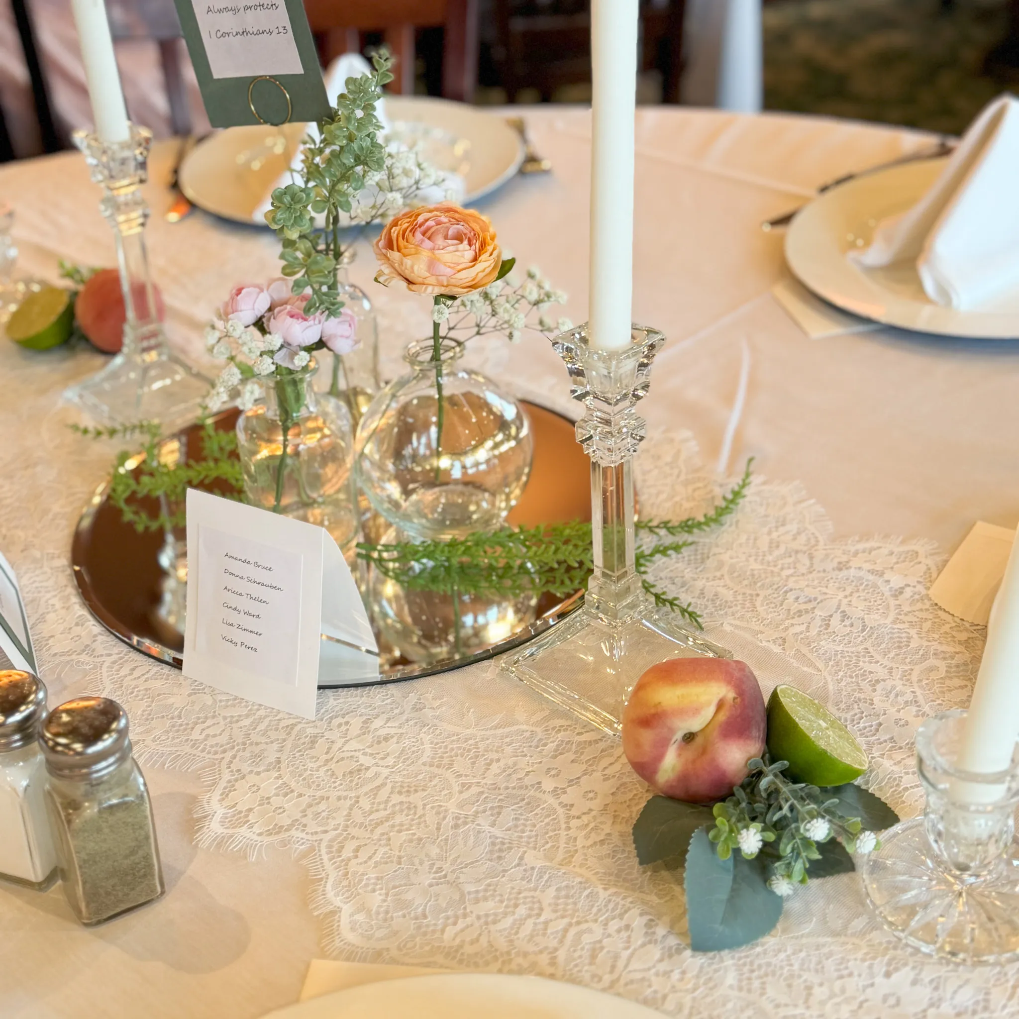 Round 14" Table Mirror