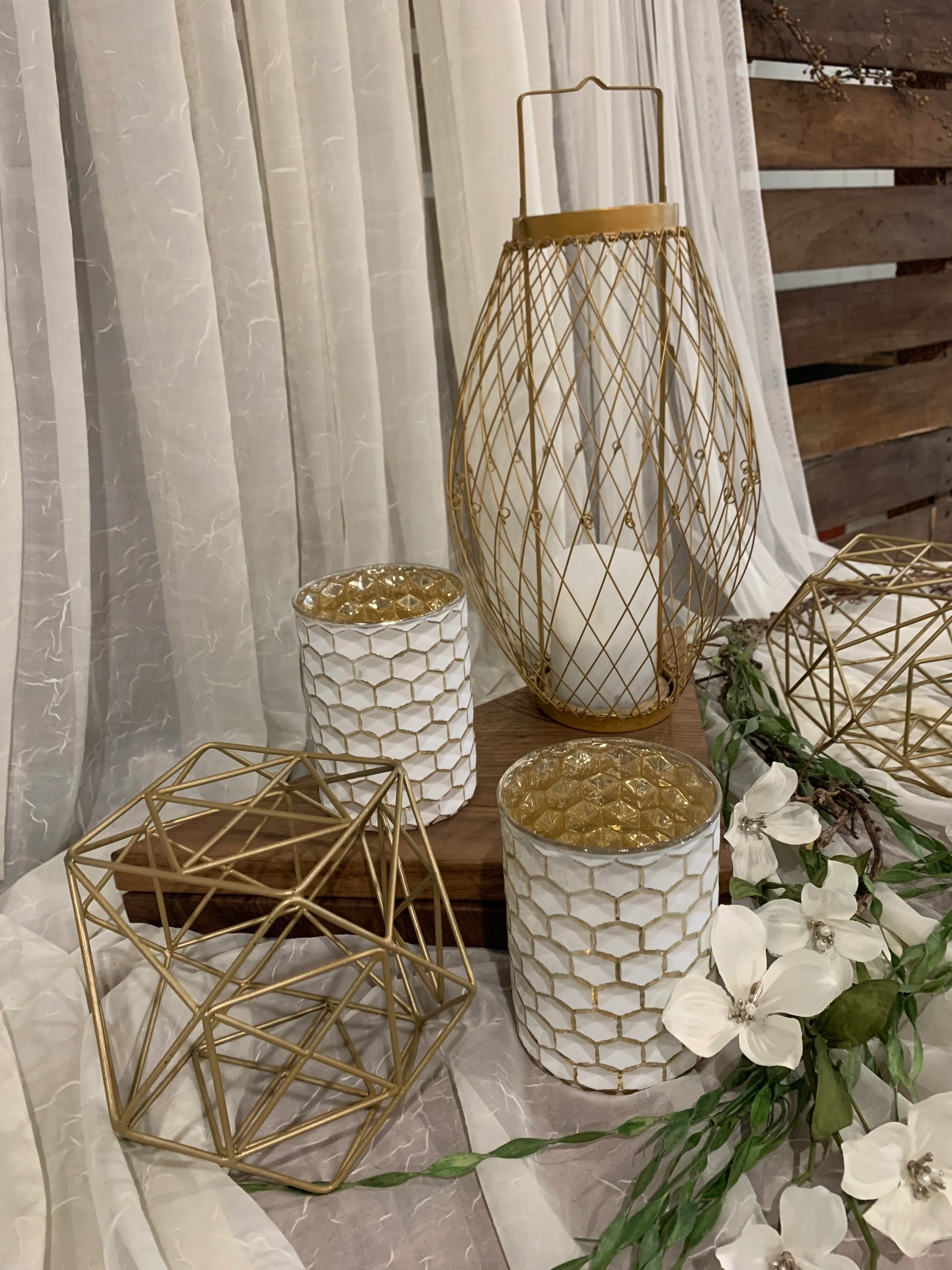 Geometric Gold Combo