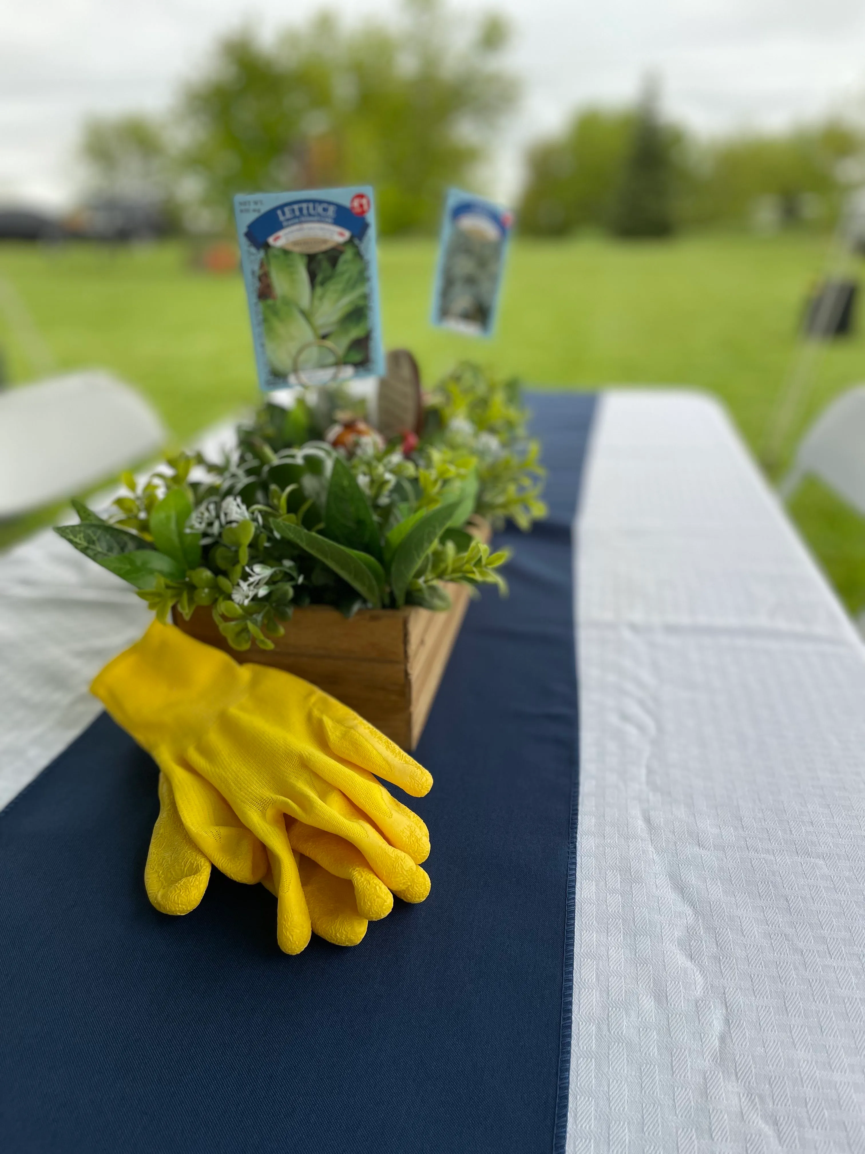 Yellow Garden Gloves