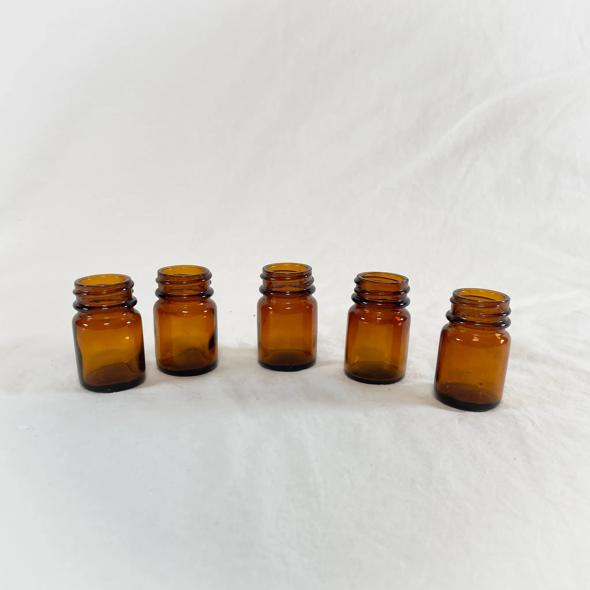 Amber Mini Bottles