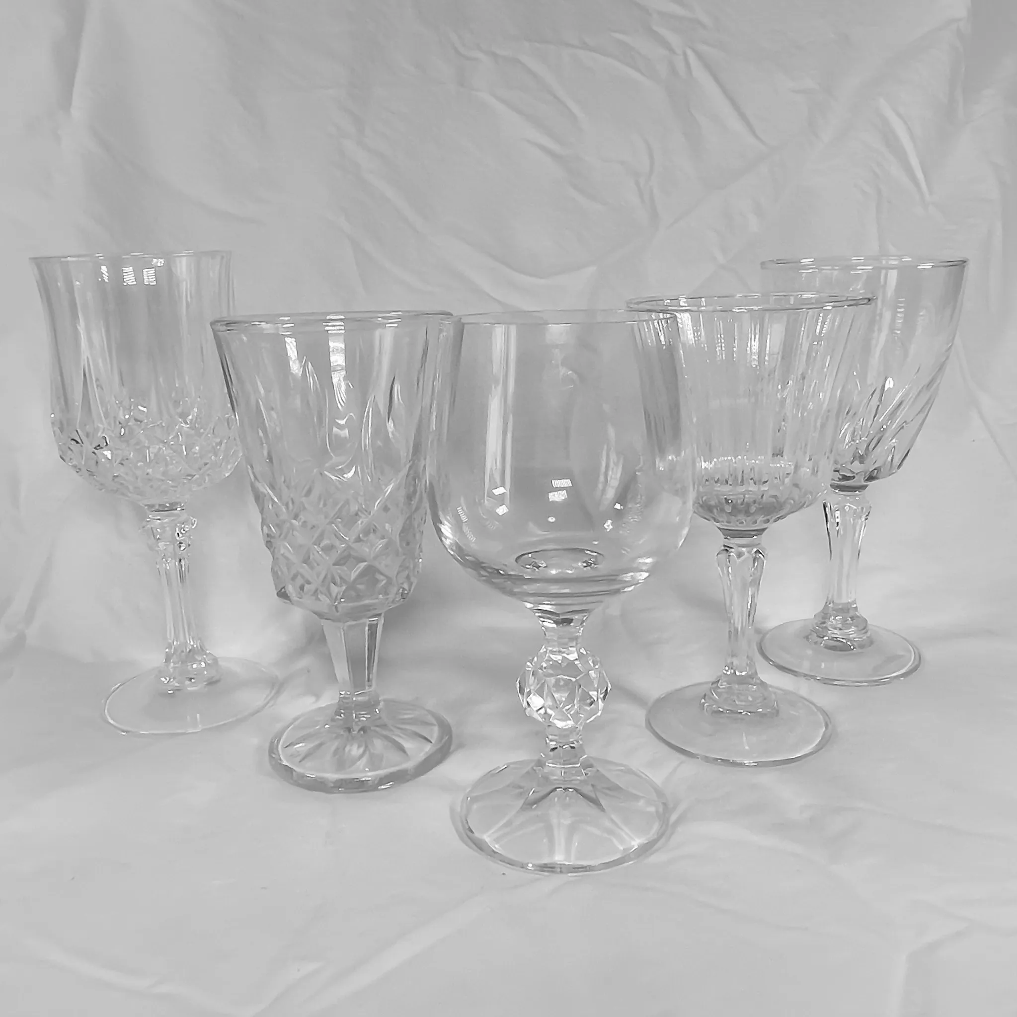 Clear Goblets, 5oz-7oz