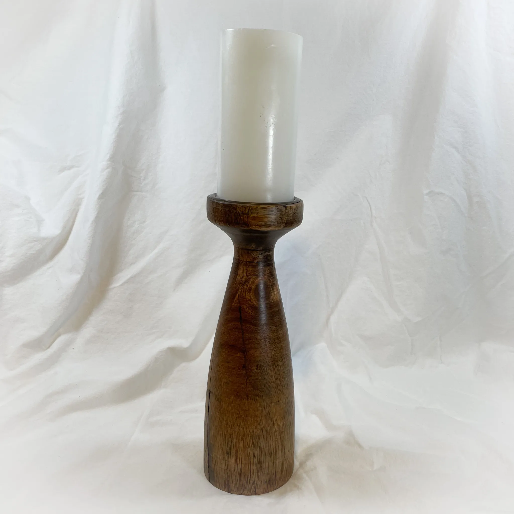 Wooden Candle Holder