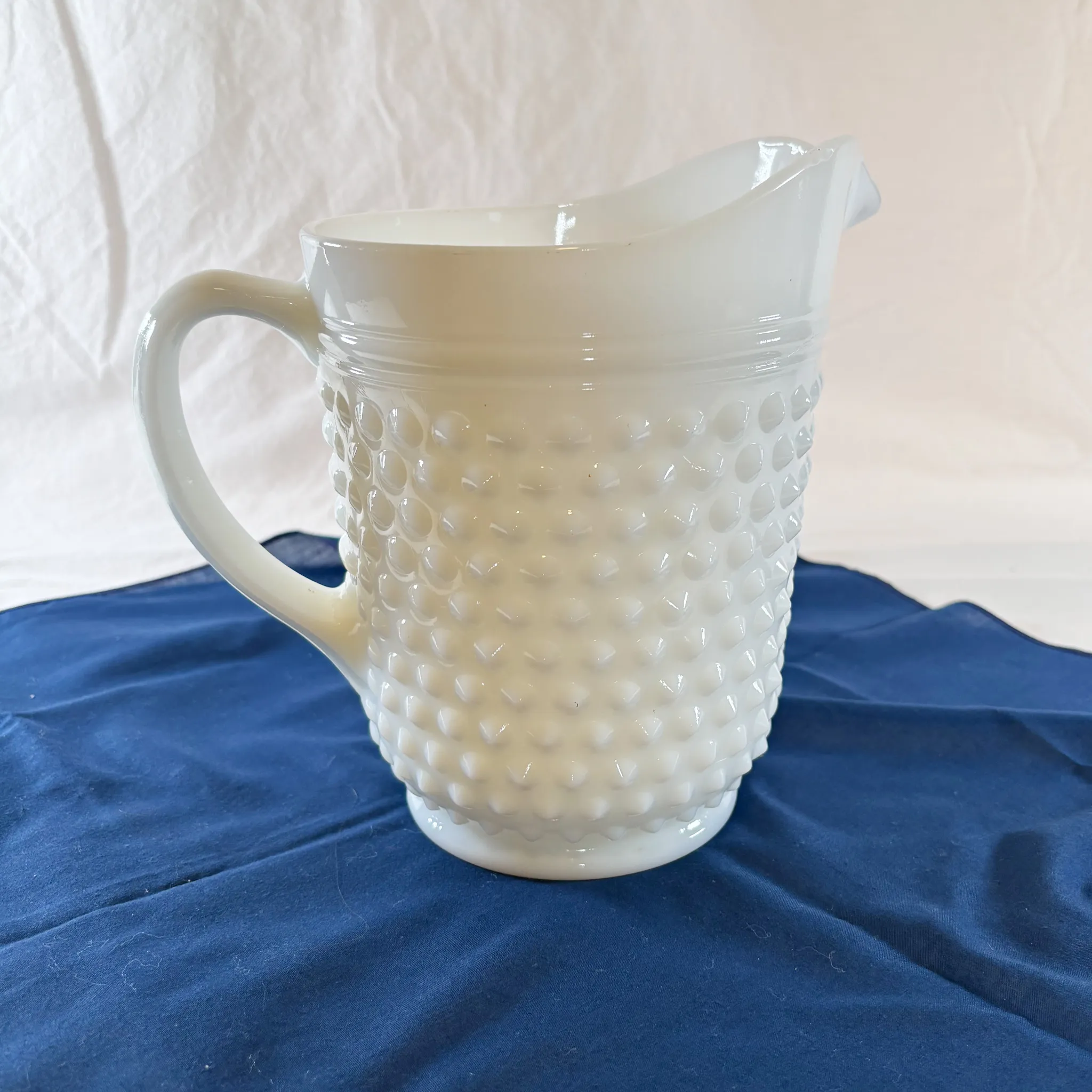 Milk Glass Pitcher