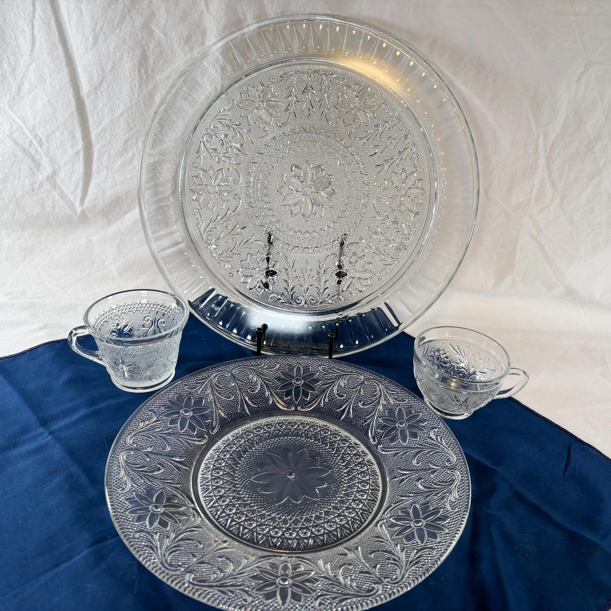 Tiara Clear Indiana Glass Set