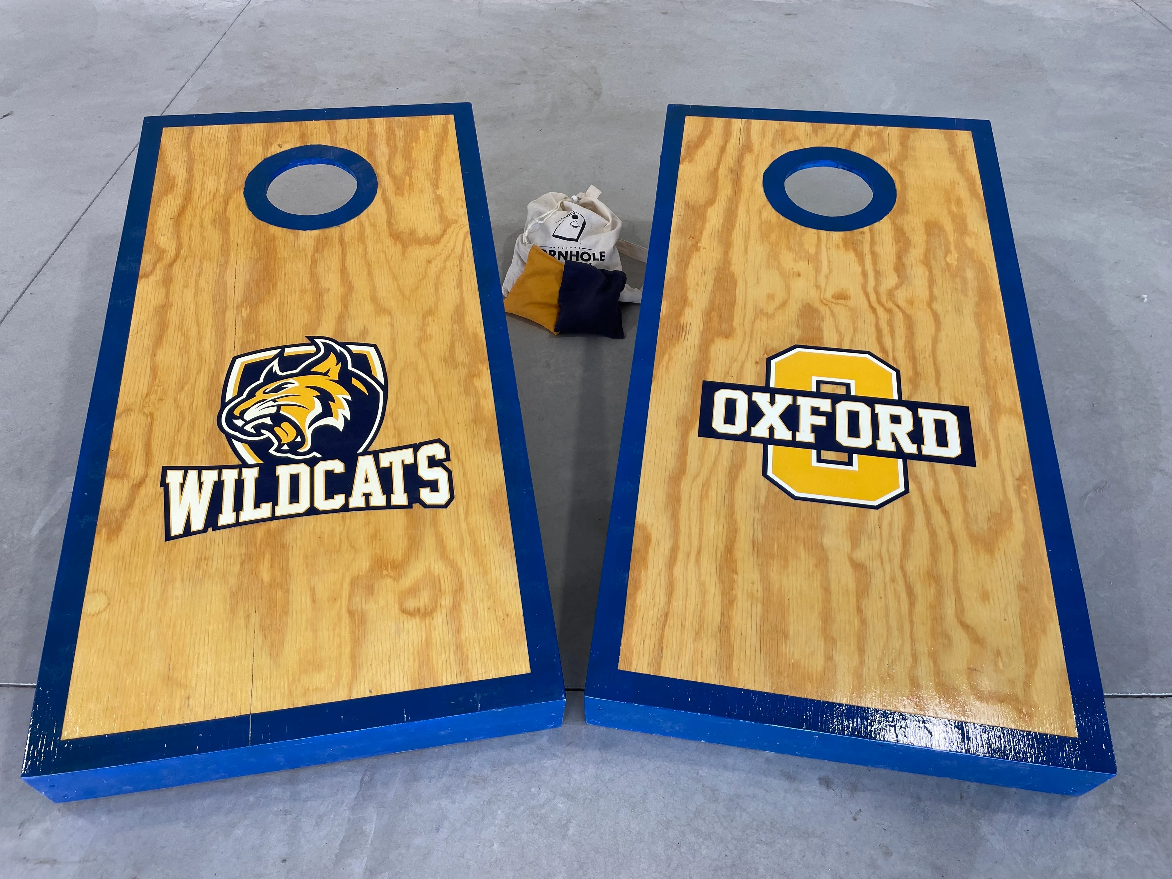 Cornhole, Oxford Wildcat Boards