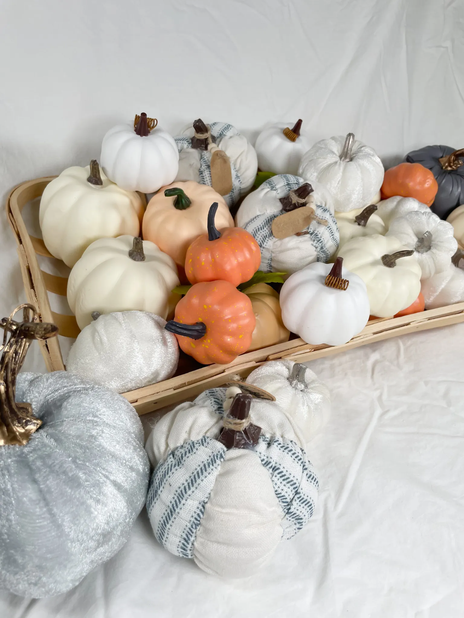 Assorted Decorative Pumpkins