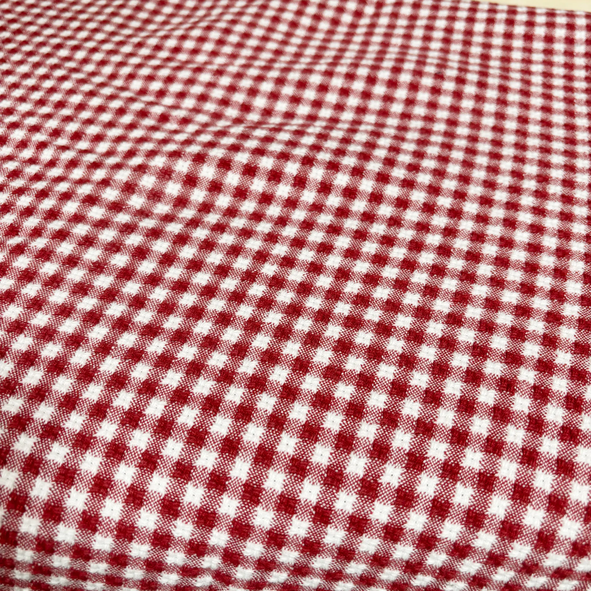 Red Checkered Tablecloth