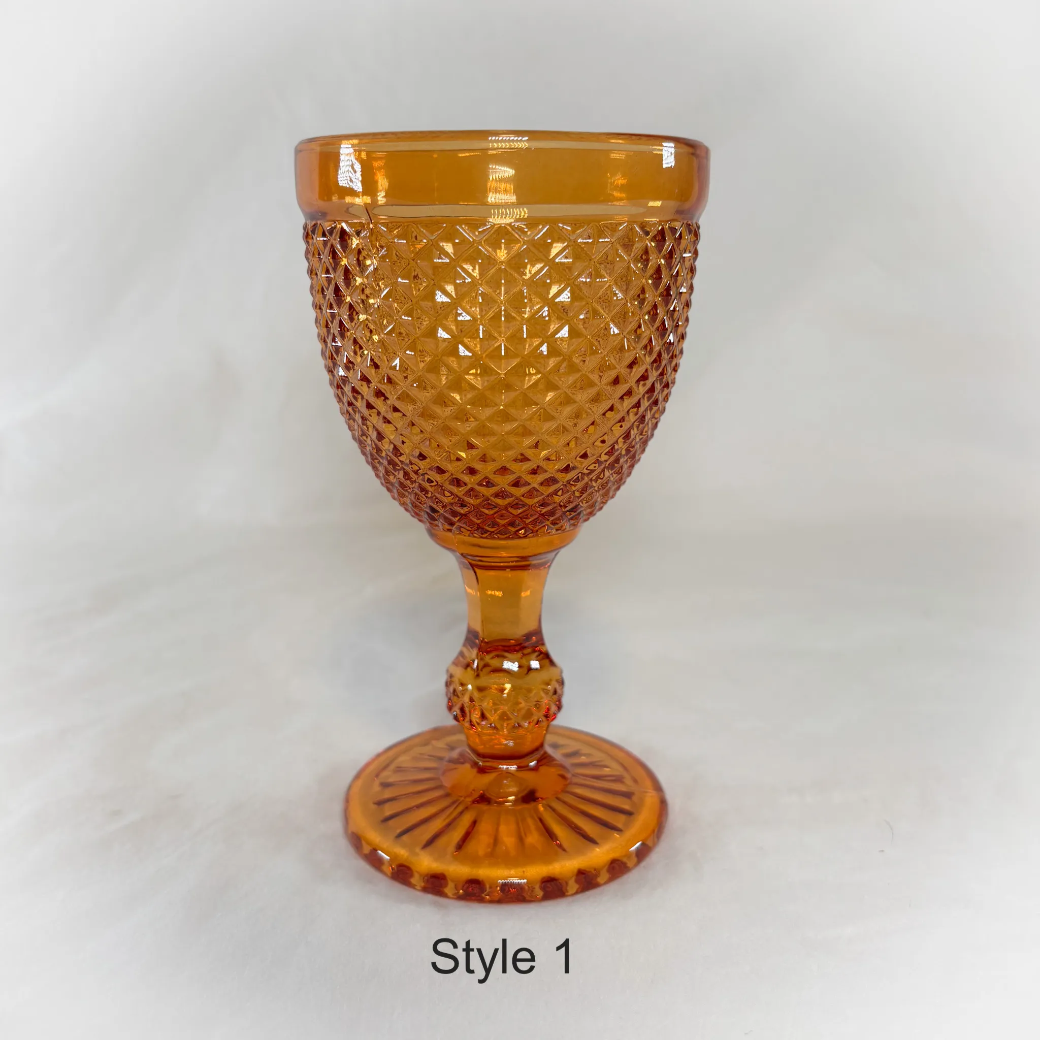 Orange Goblets