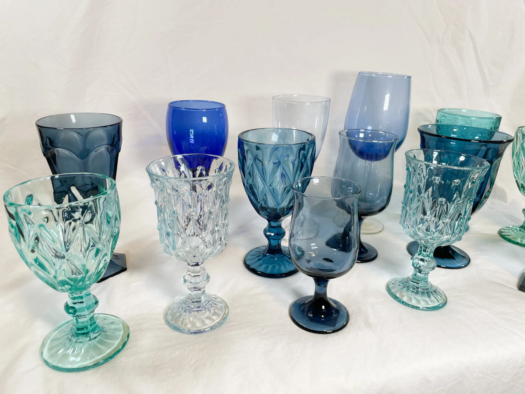 Blue Goblets