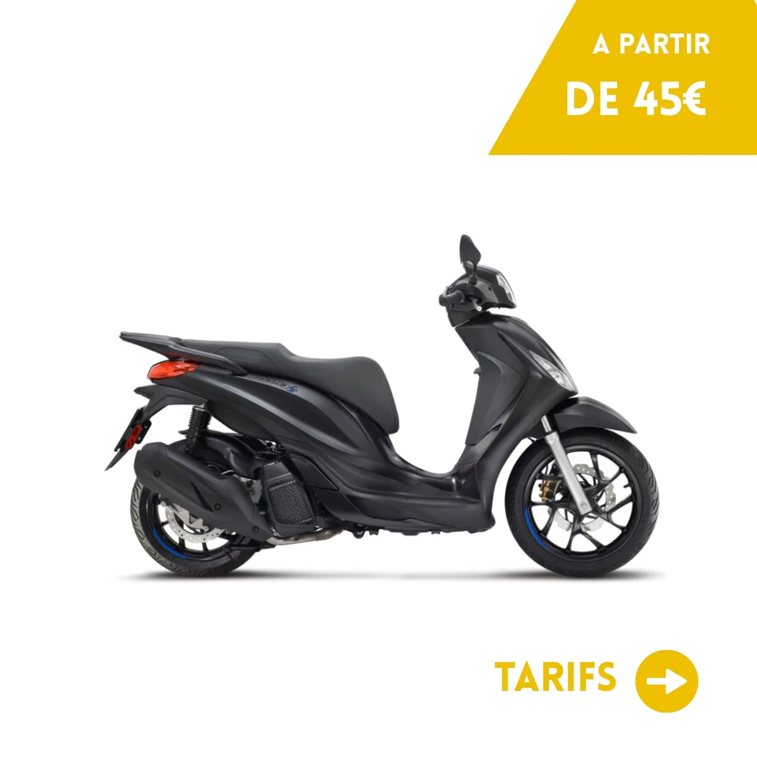 Medley 125cc noir