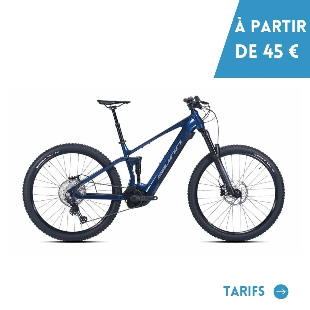 Sunn tout suspendu Charger 650Wh avec ou sans parcours (guide virtuel)