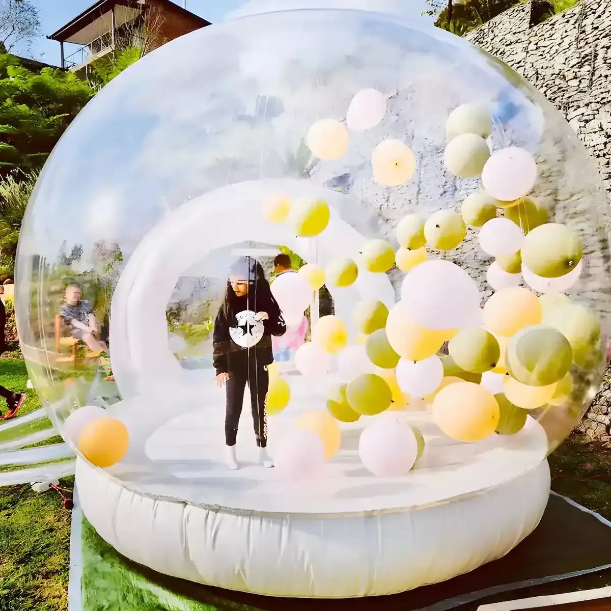 Bubble Bouncing house
