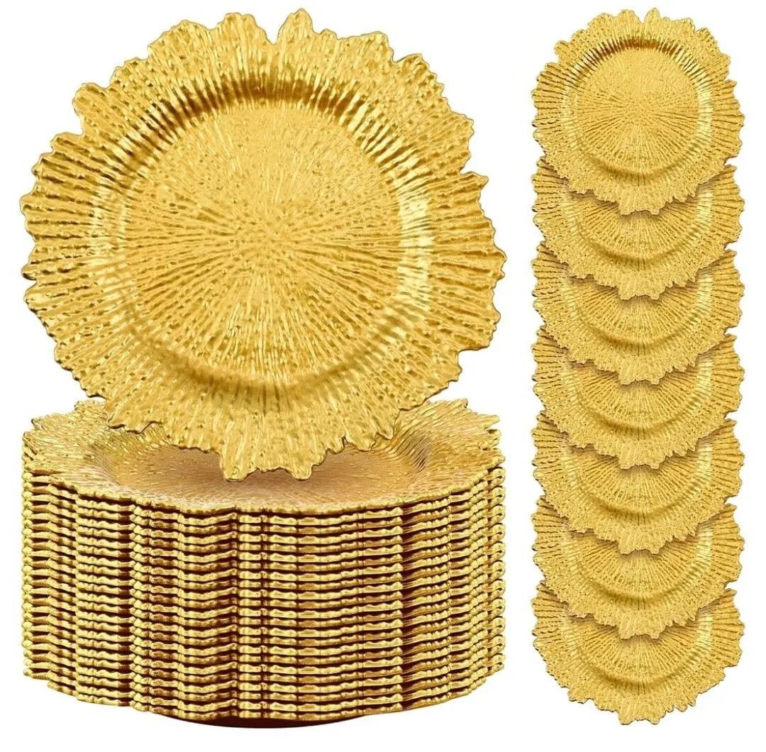 Gold Charger Plates 