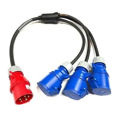 Splitter 32A-32A (380V to 220V)