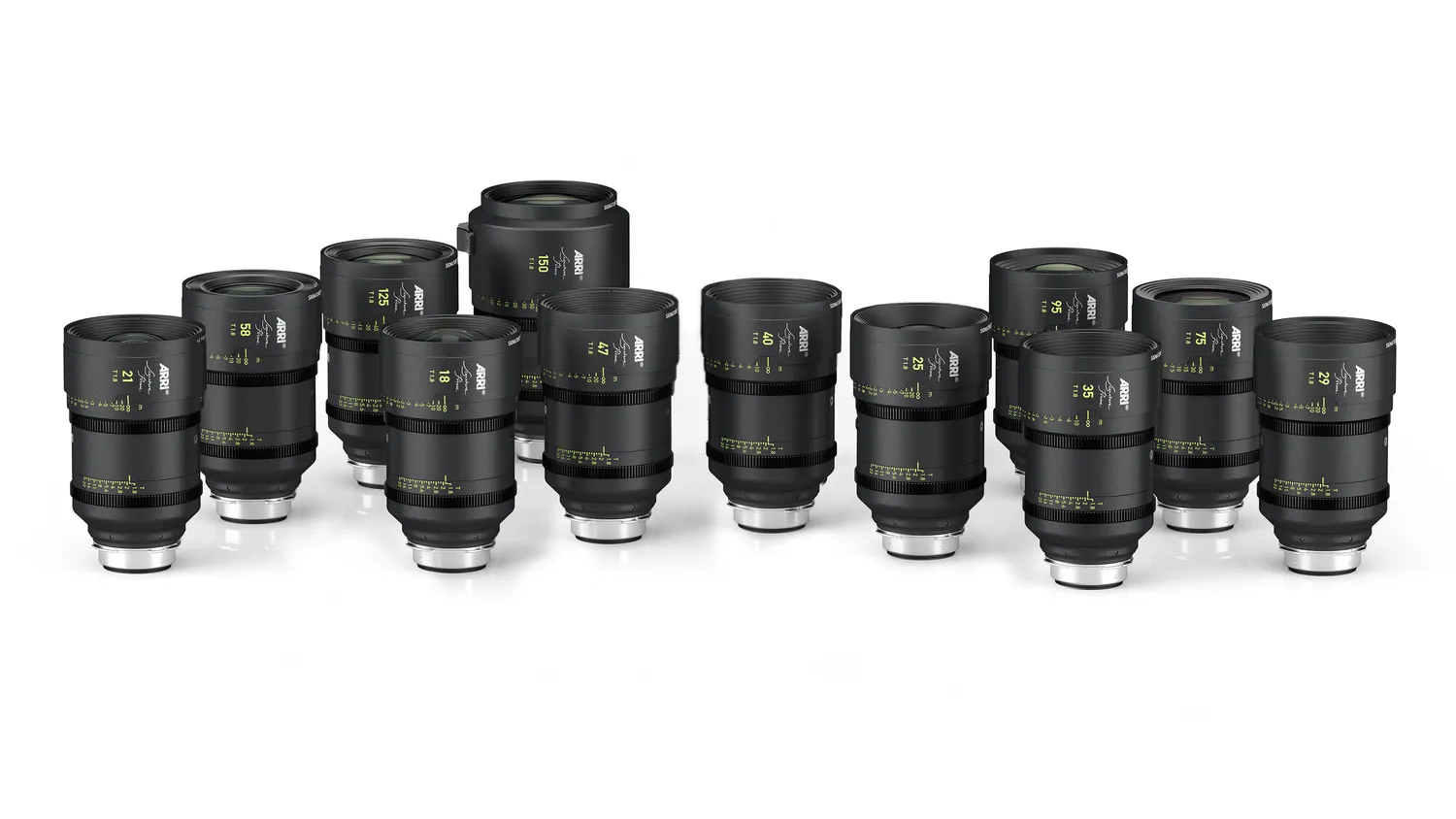 ARRI SIGNATURE 10-lens set