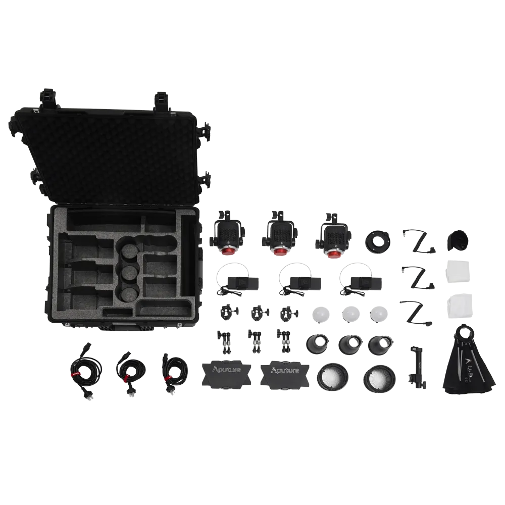 Aputure Storm 80C 3-Light Set 