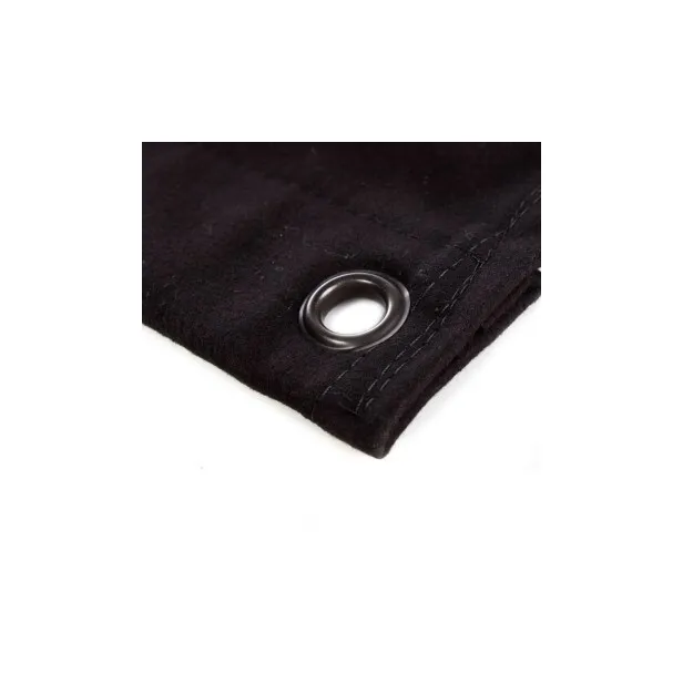 20x20 Solid Black (Molton)