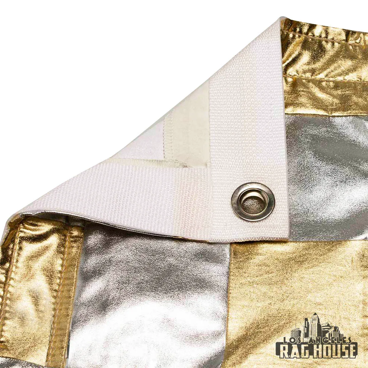 6x6 Silver/Gold Checkerboard