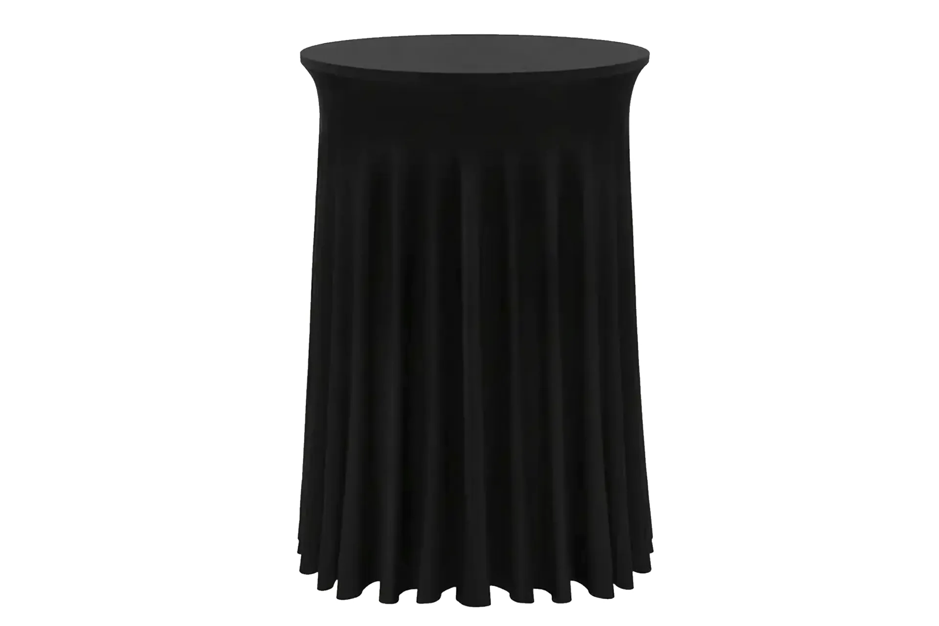 Stehtischhussen Strech schwarz ø80cm
