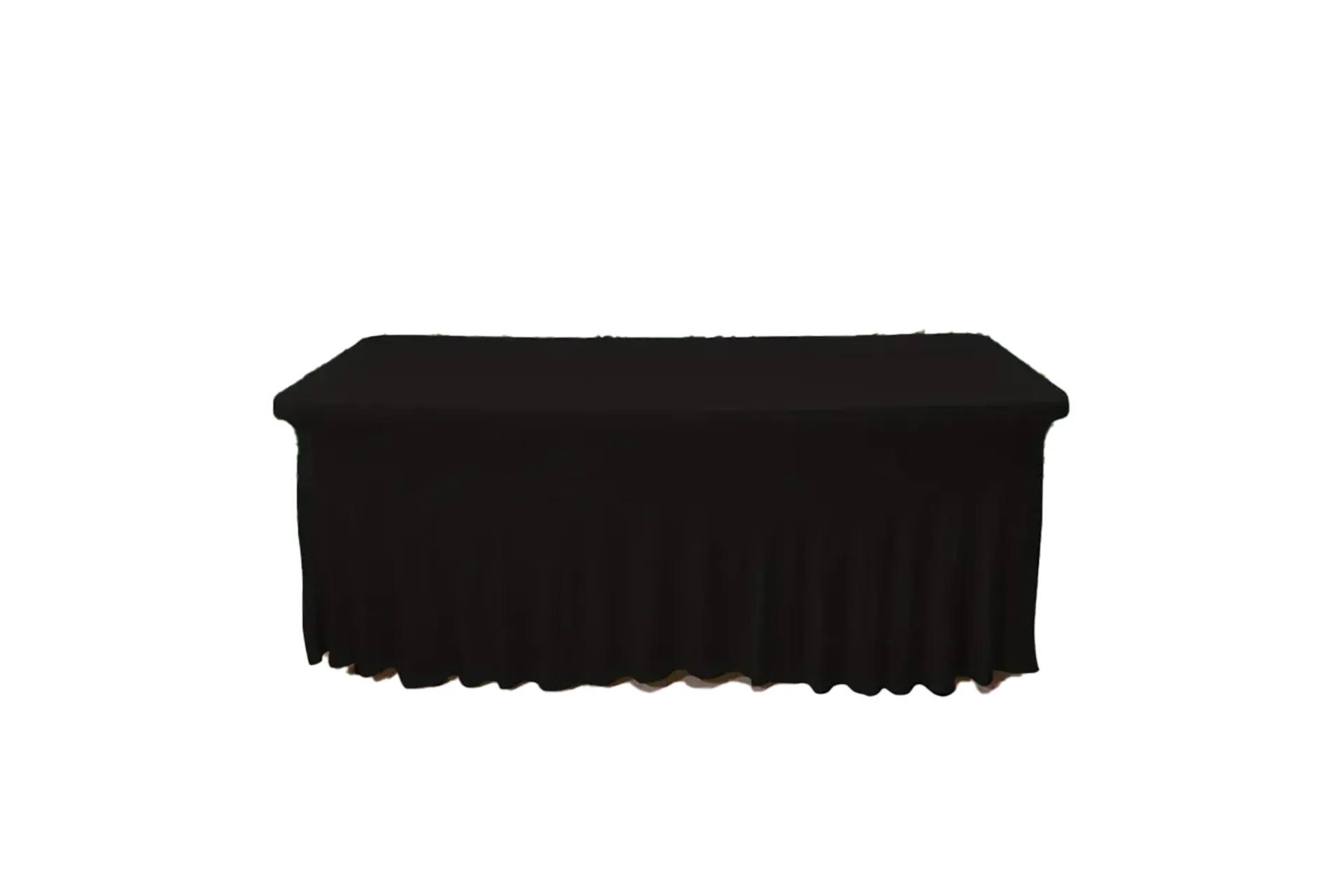 Tischdecke-Spandex Bankett schwarz