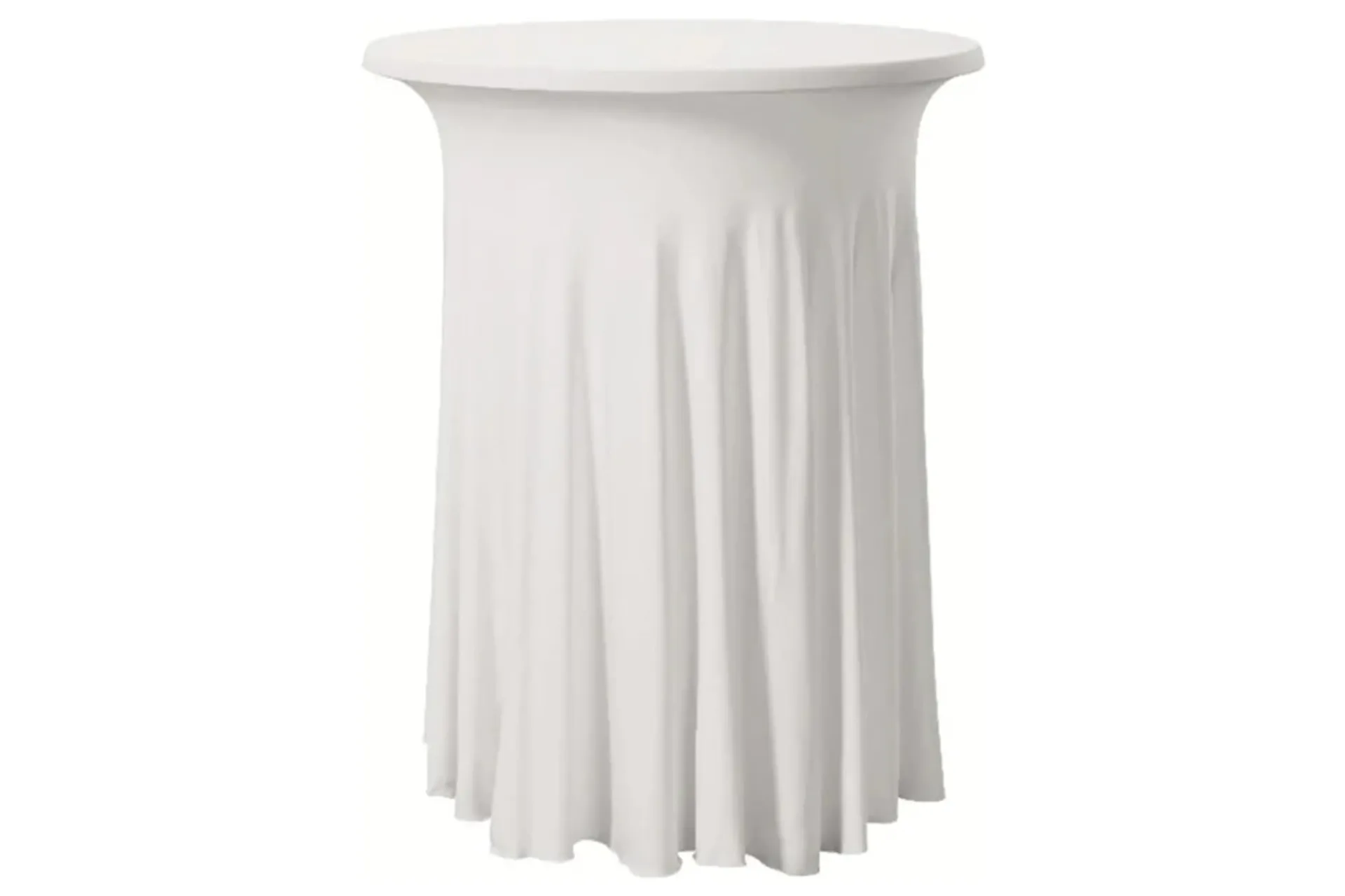 Stehtischhussen Strech weiss ø80cm