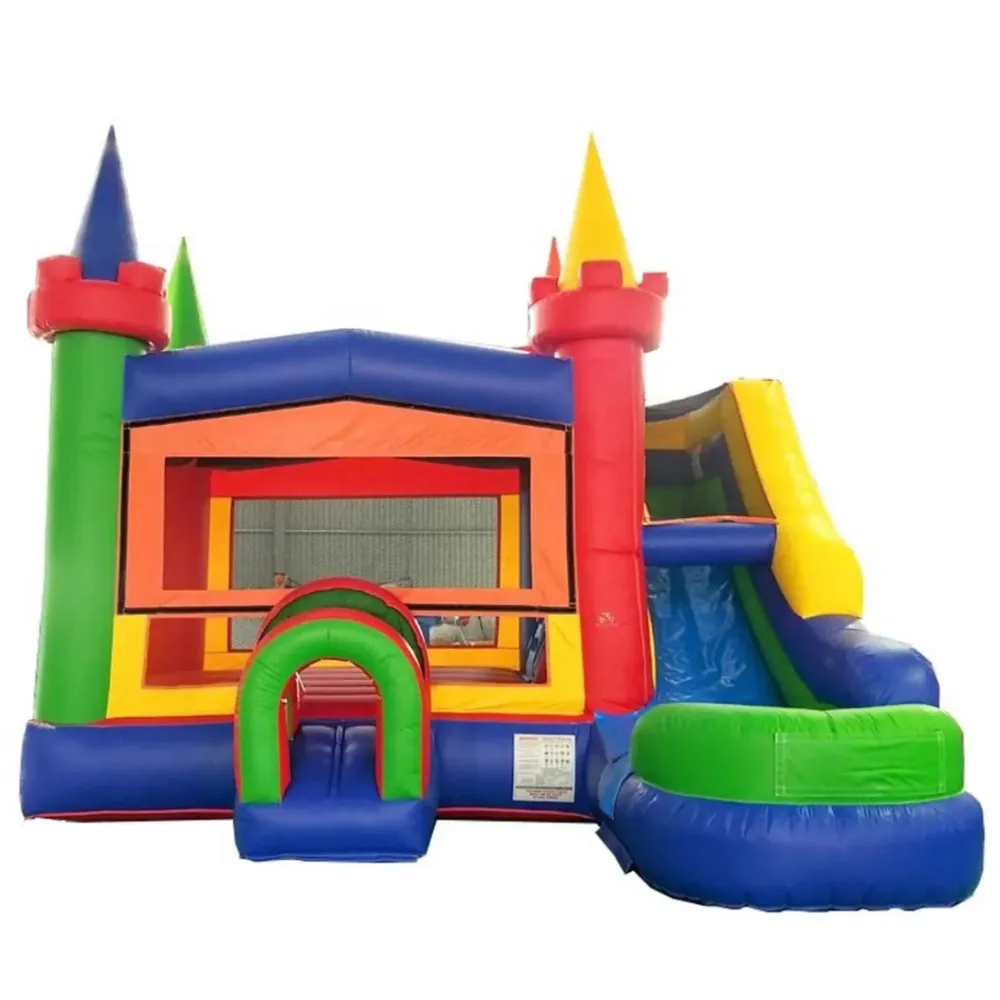 Rainbow Wet/Dry Bounce w/ Waterslide 1