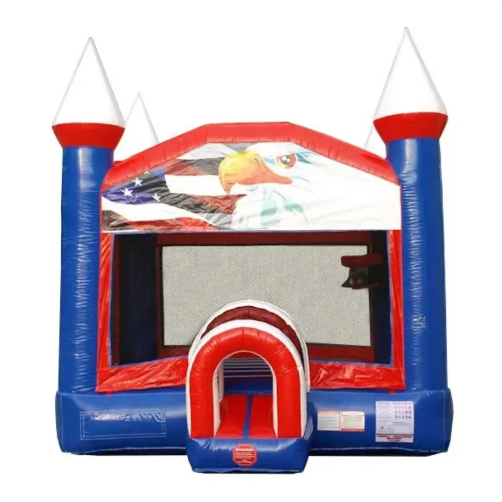 Patriotic Dry Bounce House