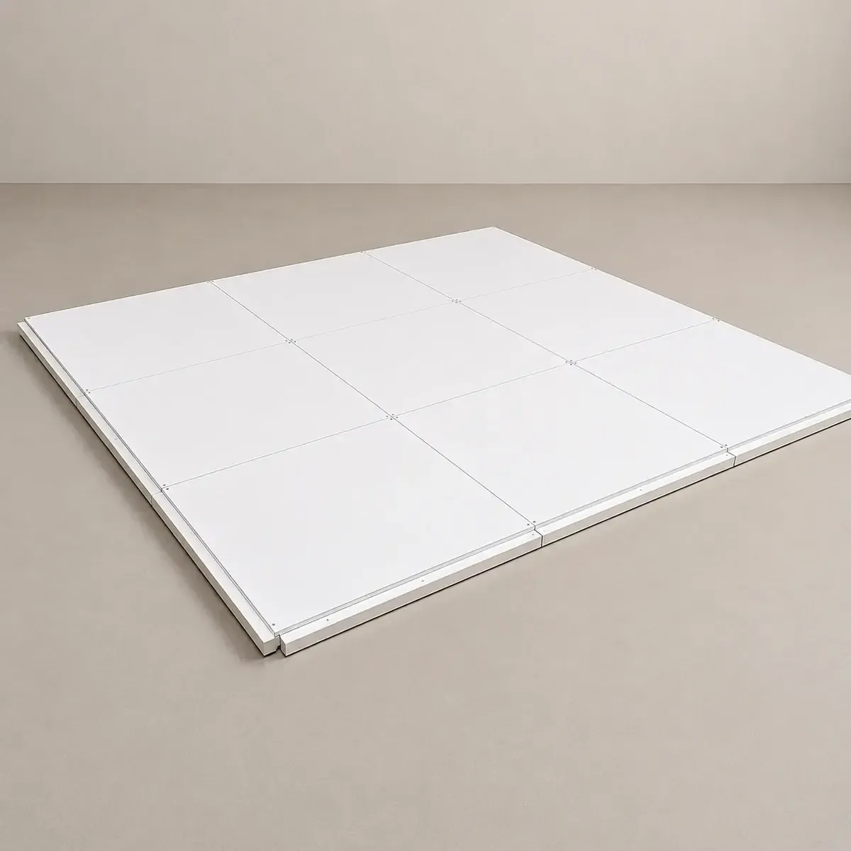 Outdoor White Dance Floor