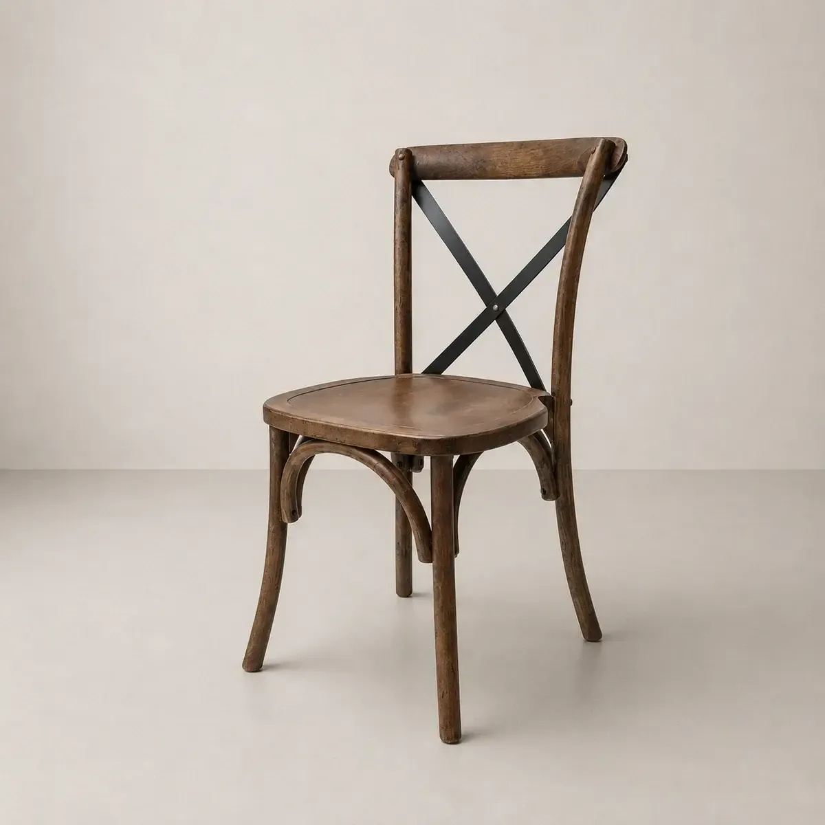 Walnut Crossback Chair