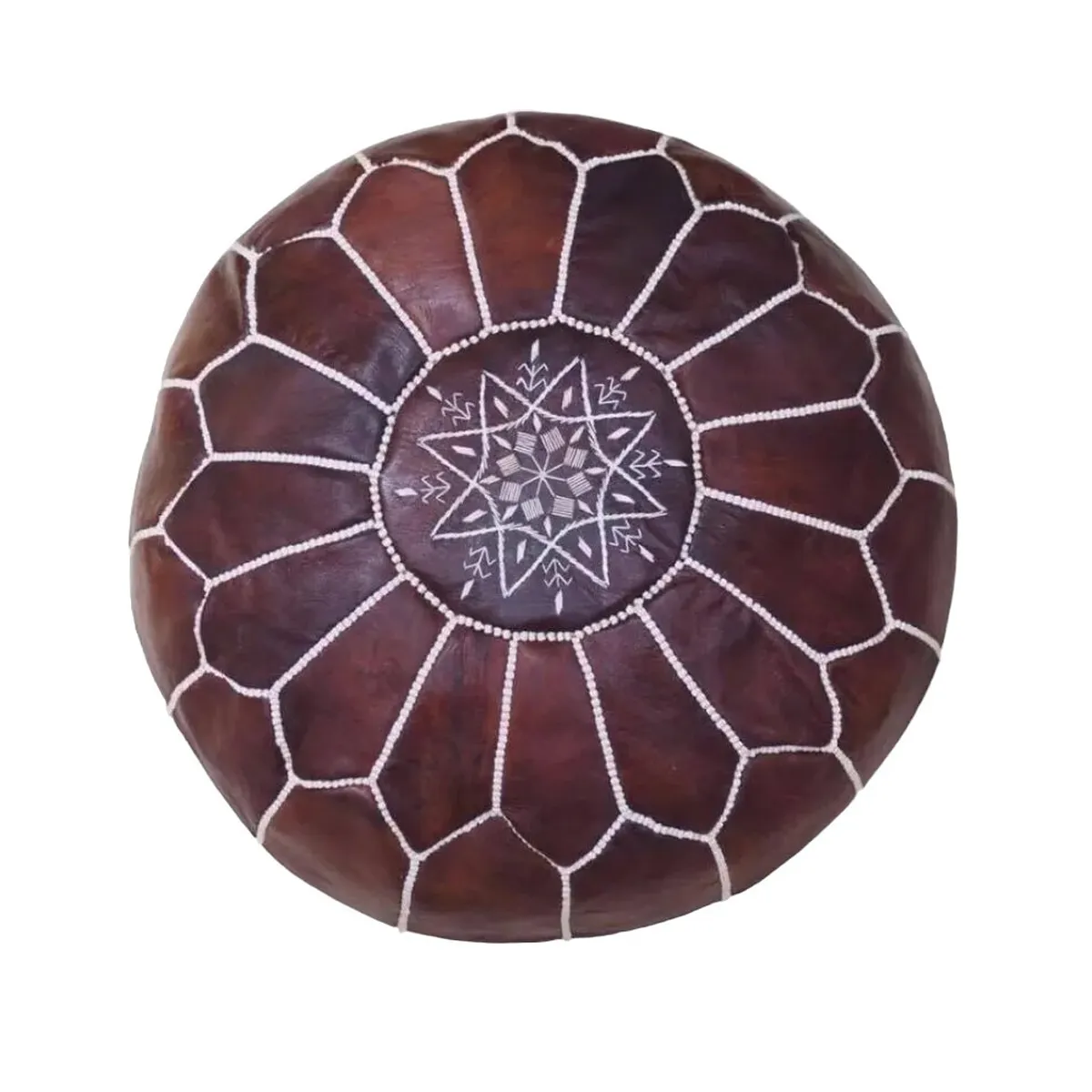 Moroccan Pouf Round