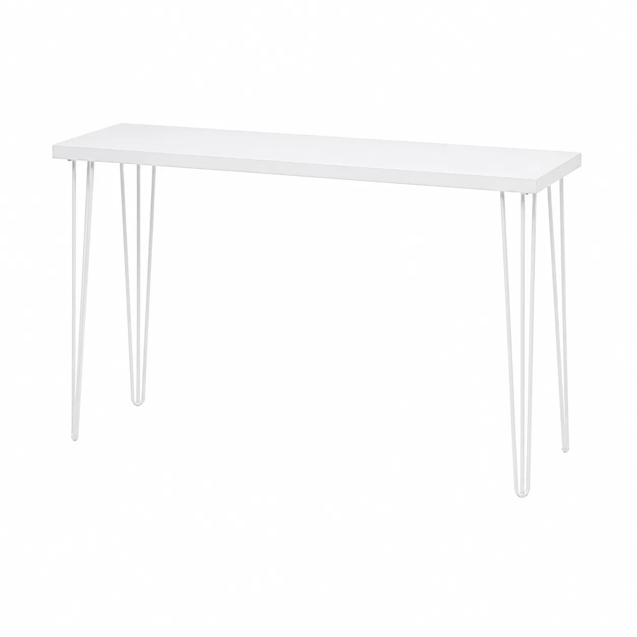 Hairpin High Bar Table White