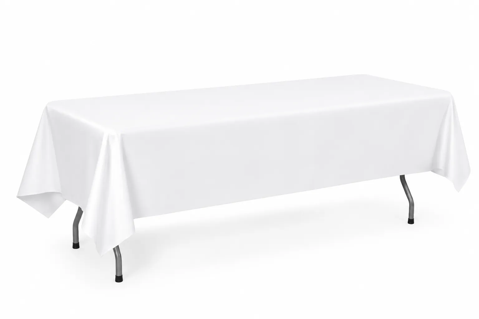 Table Cloth - White rectangle 153x320cm