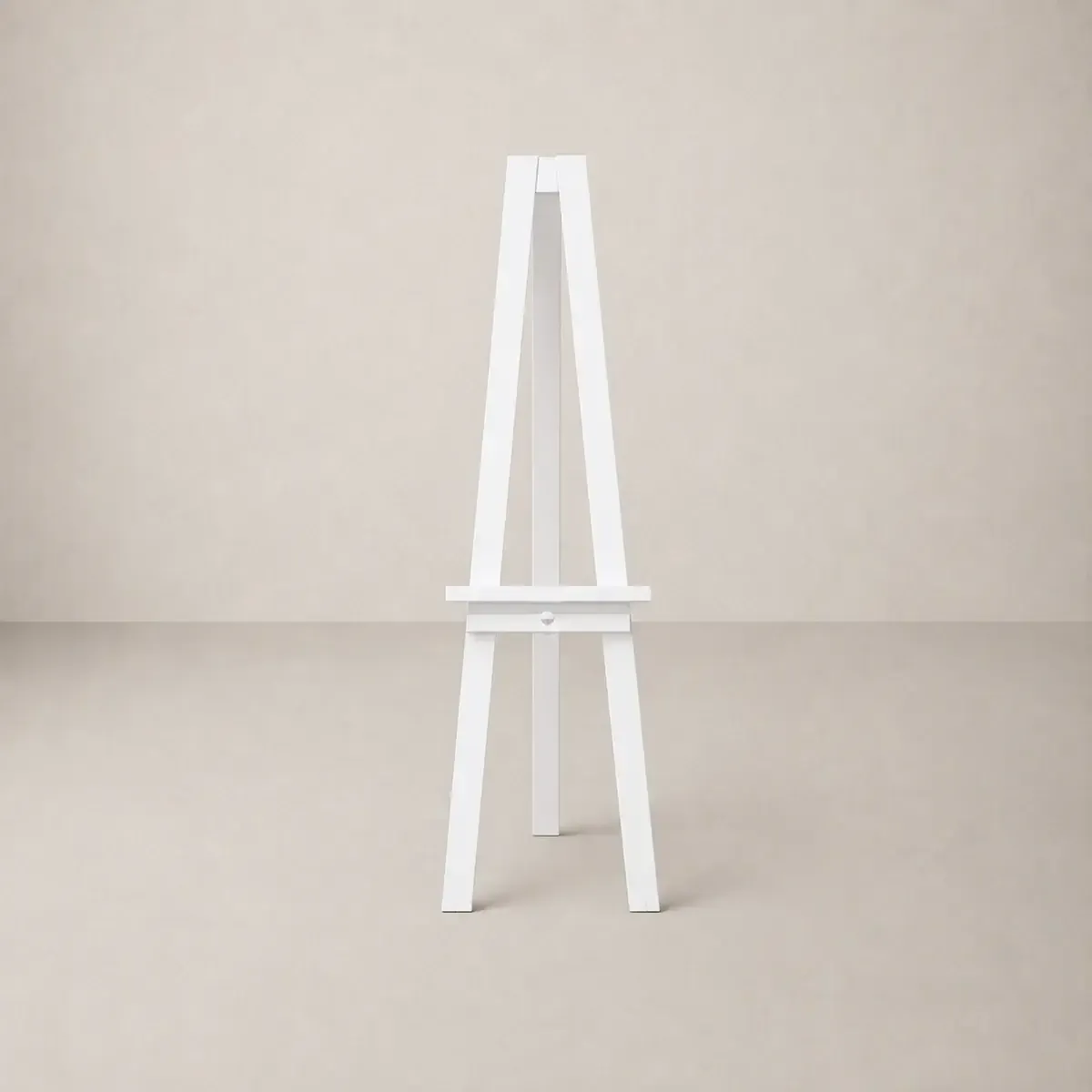 White Timber Easel