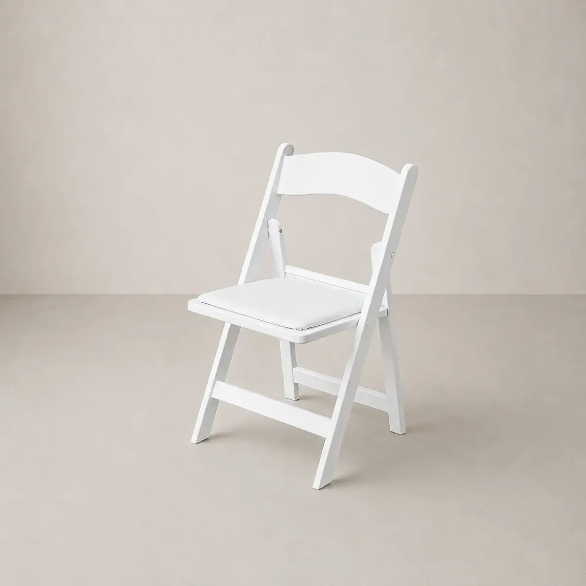 Kids White Americana Chair