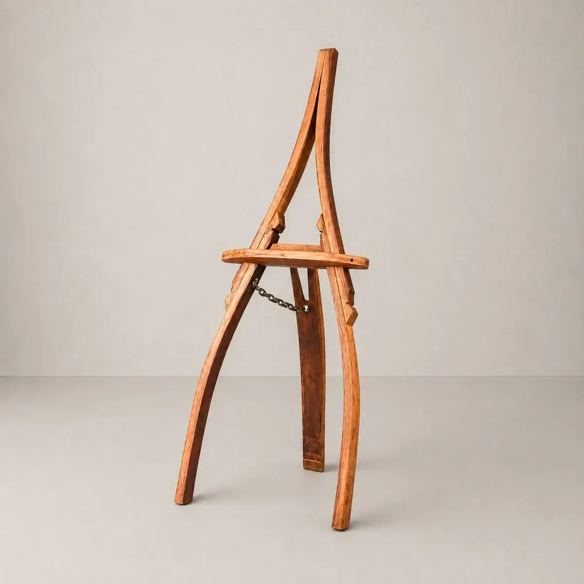 Wine Barrel Easel