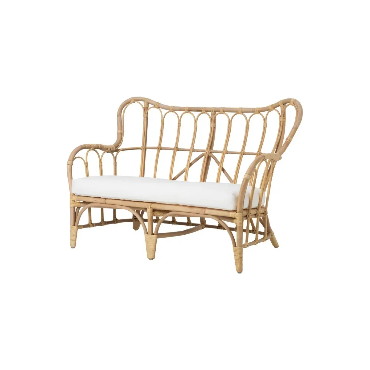 Cane 2 Seater Lounge