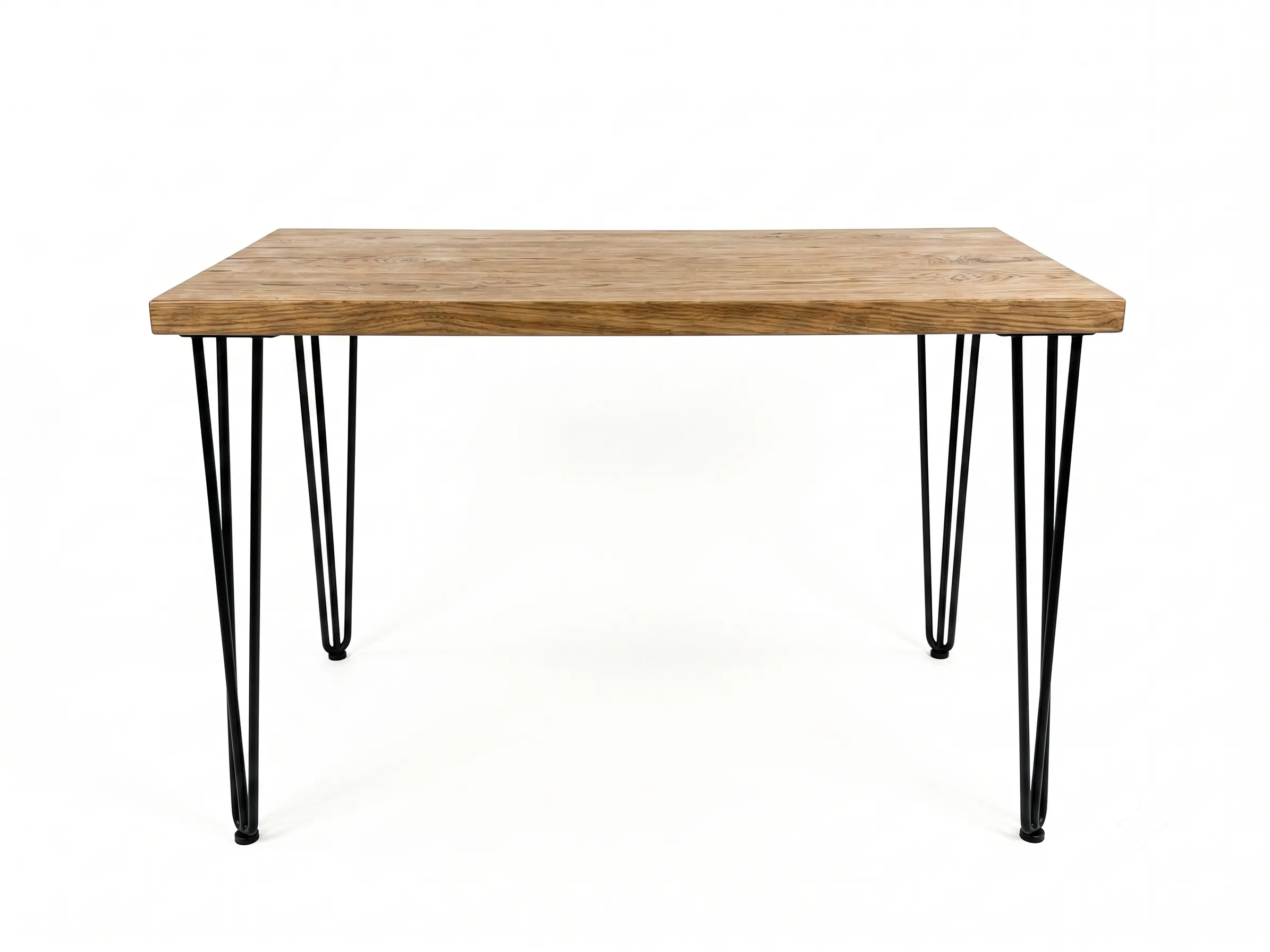 Hairpin High Bar Table Timber
