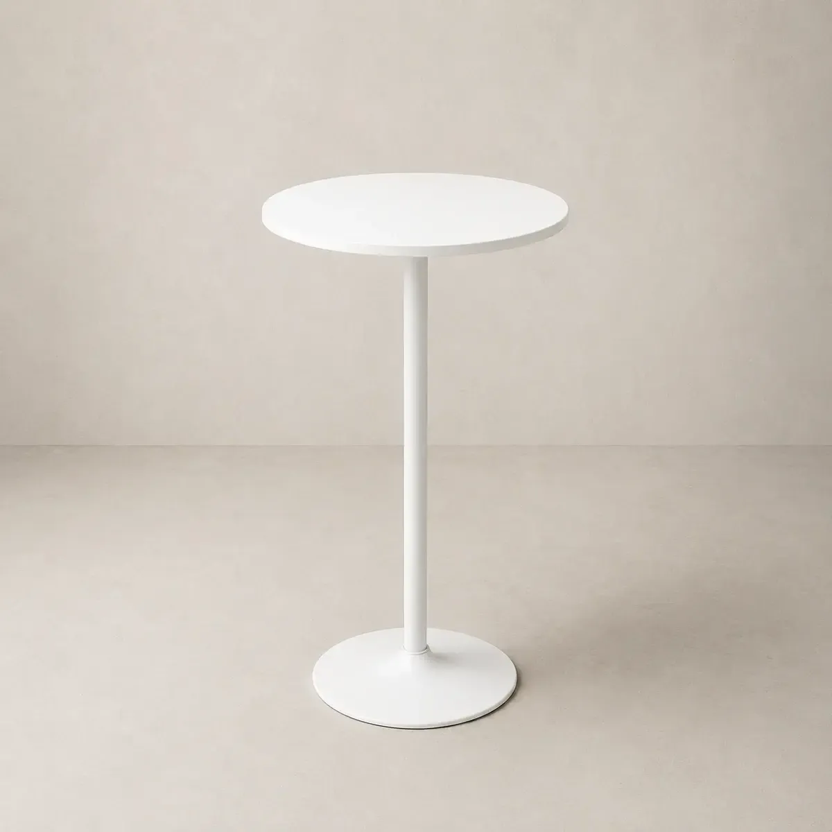 Round Bistro Table - White