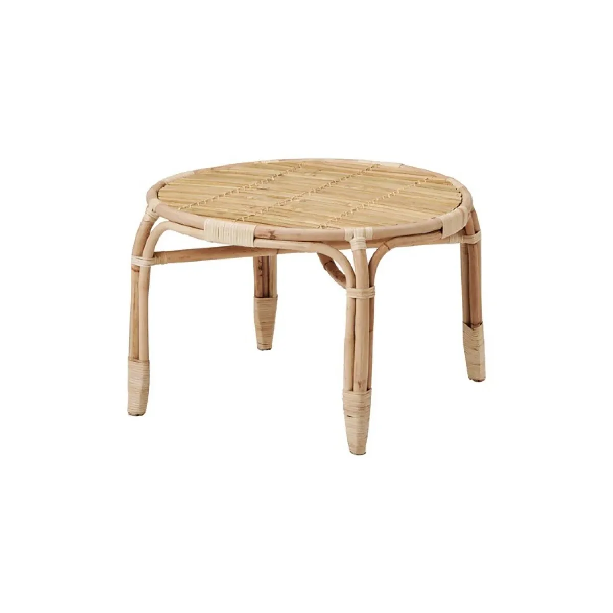 Cane Coffee Table Large