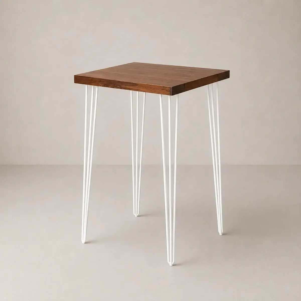 Timber Square Hairpin Bar Table