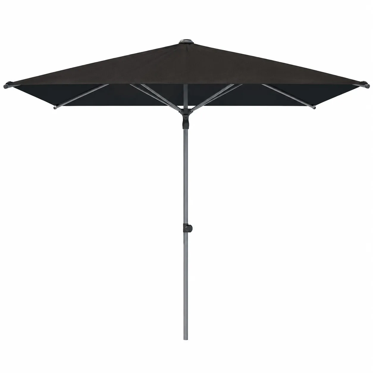 Umbrella Square Charcoal 2.7m