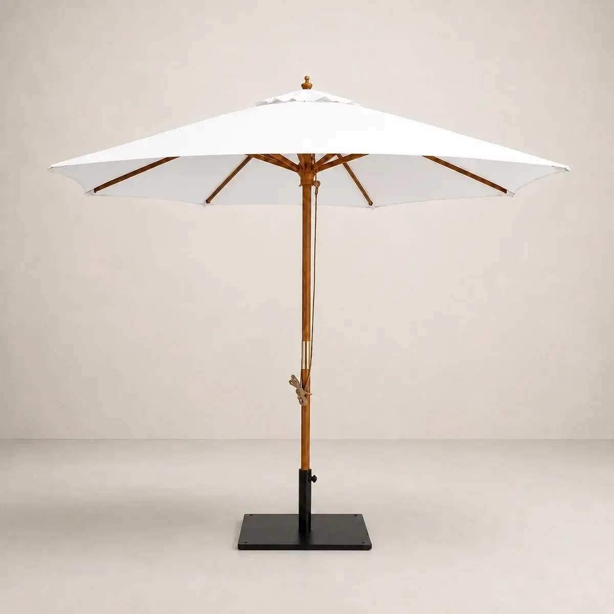 Umbrella Round Beige 3m