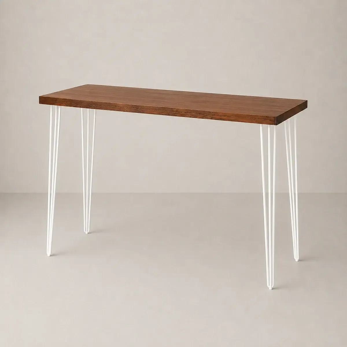 Timber Hairpin High Bar Table