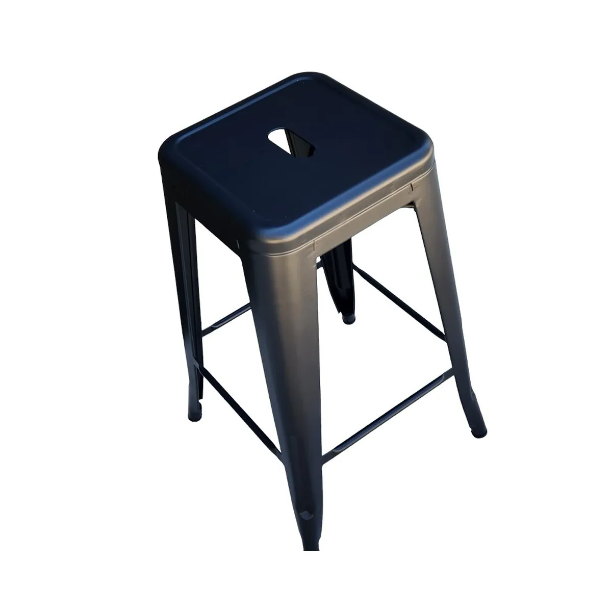 Stools Metal Black