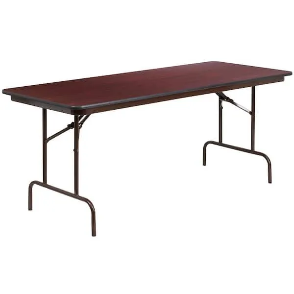 Wood Top Folding Banquet Table